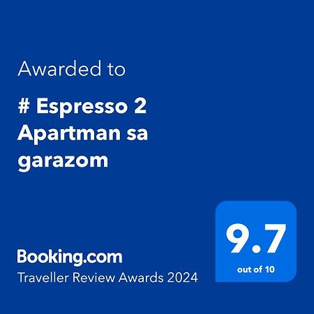 # Espresso 2 Apartman Sa Garazom Σρέμσκα Μιτρόβιτσα Εξωτερικό φωτογραφία